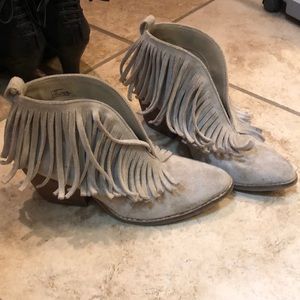 Cocunuts by Mattisso Fringe Booties